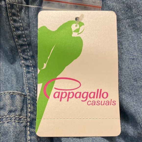 Cappagallo Casualz Denim Capri Pants Sz S NWT - Picture 13 of 14